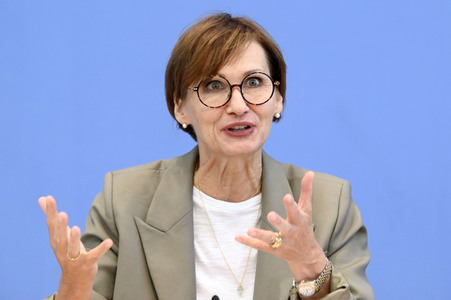 Bundespressekonferenz Vorstellung des Wasserstoffatlas Deutschland in Berlin