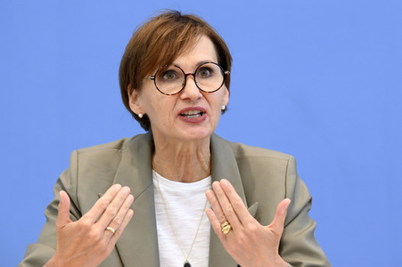 Bundespressekonferenz Vorstellung des Wasserstoffatlas Deutschland in Berlin