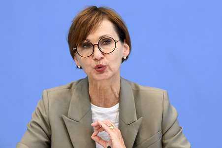 Bundespressekonferenz Vorstellung des Wasserstoffatlas Deutschland in Berlin