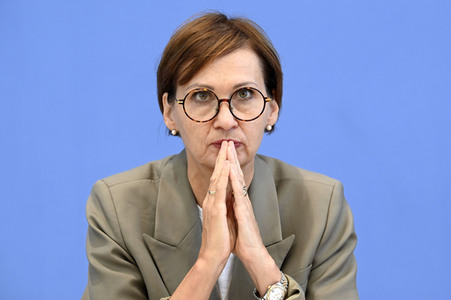 Bundespressekonferenz Vorstellung des Wasserstoffatlas Deutschland in Berlin