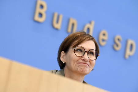 Bundespressekonferenz Vorstellung des Wasserstoffatlas Deutschland in Berlin