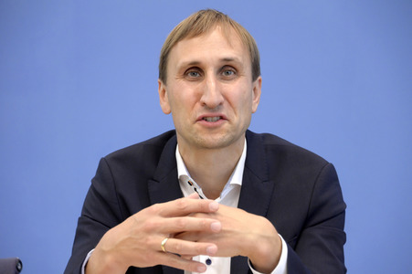 Bundespressekonferenz Vorstellung des Wasserstoffatlas Deutschland in Berlin