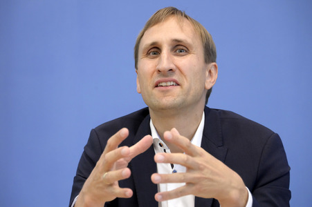 Bundespressekonferenz Vorstellung des Wasserstoffatlas Deutschland in Berlin