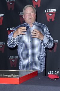 William Shatner Handprint Ceremony, San Diego Comic-Con International 2022