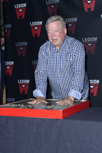 William Shatner Handprint Ceremony, San Diego Comic-Con International 2022