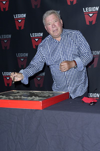 William Shatner Handprint Ceremony, San Diego Comic-Con International 2022