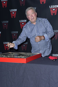 William Shatner Handprint Ceremony, San Diego Comic-Con International 2022