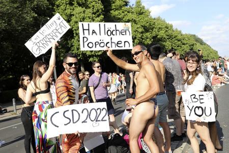 Christopher Street Day Parade 2022 in Berlin