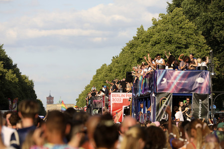 Christopher Street Day Parade 2022 in Berlin