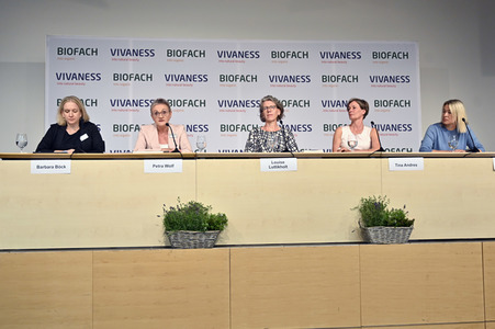 Pressekonferenz zur BIOFACH und VIVANESS 2022 Messe in Nürnberg