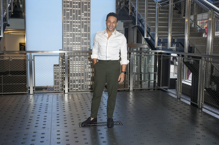 Fototermin mit Corbin Bleu in New York