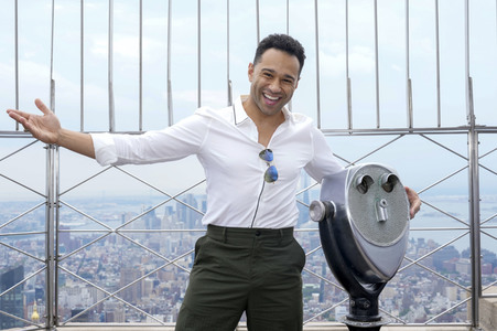 Fototermin mit Corbin Bleu in New York