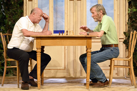 Theaterprobe 'Bis zum Horizont, dann links!' in München