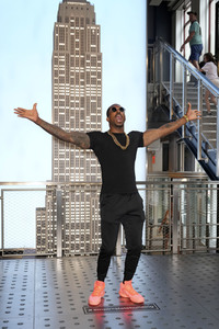 Fototermin mit Bianca Belair und Montez Ford in New York