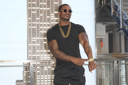 Fototermin mit Bianca Belair und Montez Ford in New York