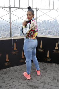 Fototermin mit Bianca Belair und Montez Ford in New York