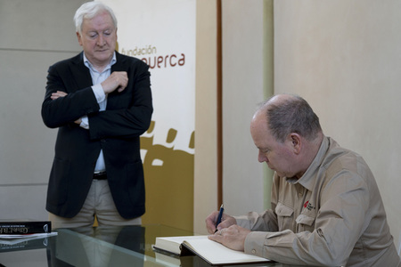 Prinz Albert II. von Monaco besucht Ausgrabungen bei Burgos