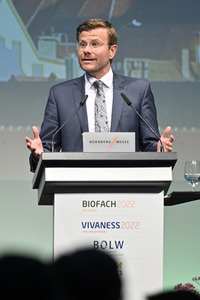 Eröffnung der BIOFACH und VIVANESS 2022 Messe in Nürnberg