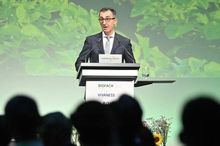 Eröffnung der BIOFACH und VIVANESS 2022 Messe in Nürnberg
