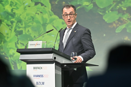 Eröffnung der BIOFACH und VIVANESS 2022 Messe in Nürnberg