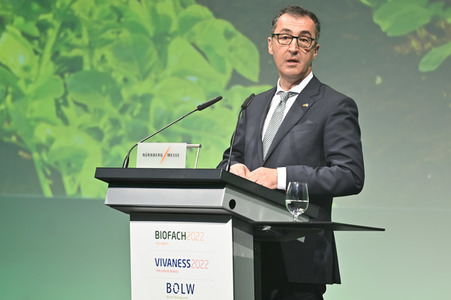 Eröffnung der BIOFACH und VIVANESS 2022 Messe in Nürnberg