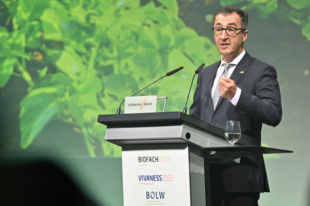 Eröffnung der BIOFACH und VIVANESS 2022 Messe in Nürnberg