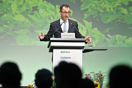 Eröffnung der BIOFACH und VIVANESS 2022 Messe in Nürnberg