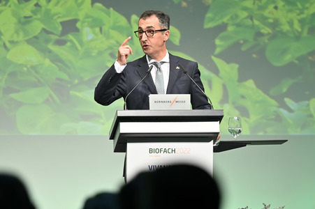 Eröffnung der BIOFACH und VIVANESS 2022 Messe in Nürnberg