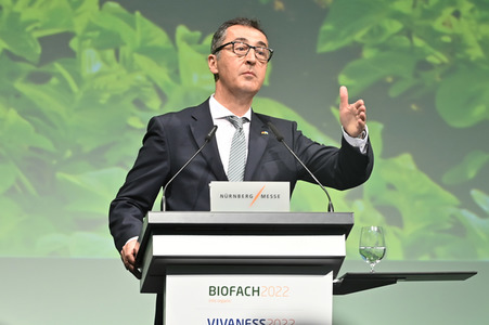 Eröffnung der BIOFACH und VIVANESS 2022 Messe in Nürnberg
