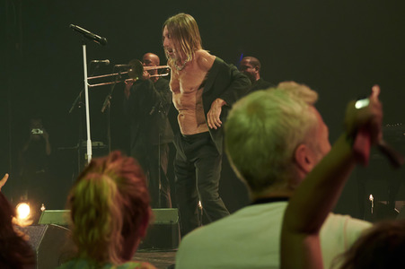 Konzert von Iggy Pop in Madrid