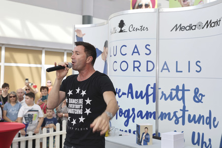 Auftritt von Lucas Cordalis in Halle