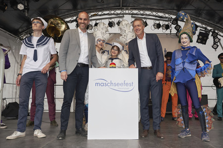 Eröffnung des Maschseefestes 2022 in Hannover