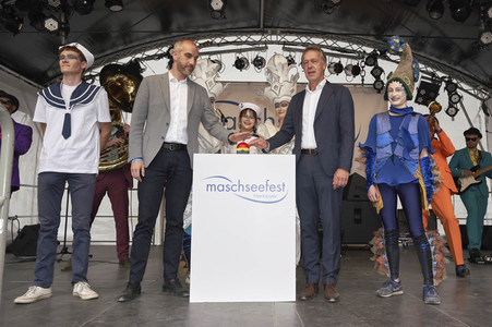 Eröffnung des Maschseefestes 2022 in Hannover