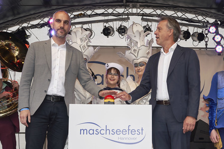 Eröffnung des Maschseefestes 2022 in Hannover