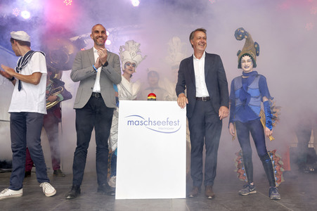 Eröffnung des Maschseefestes 2022 in Hannover