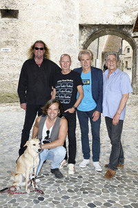 Fototermin mit der Münchener Freiheit in Burghausen