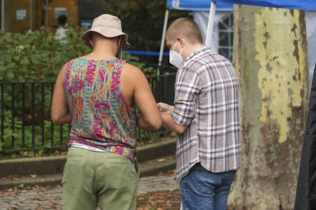 Registrierung für Affenpockenimpfstoff in New York