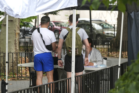 Registrierung für Affenpockenimpfstoff in New York