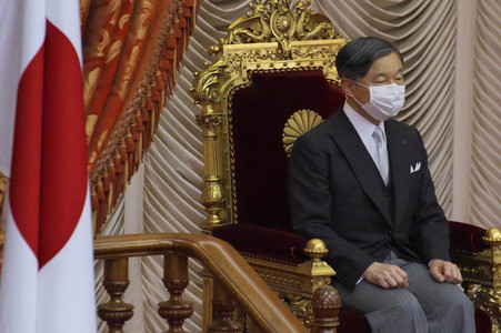 Sitzungseröffnung des japanischen Parlaments in Tokio