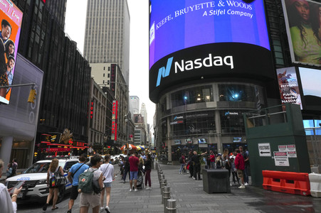 Nasdaq MarketSite in New York