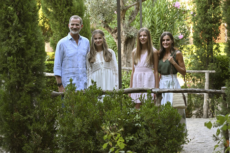 Die spanischen Royals besuchen die Kartause von Valldemossa