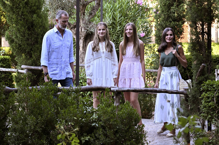 Die spanischen Royals besuchen die Kartause von Valldemossa