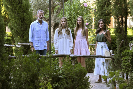 Die spanischen Royals besuchen die Kartause von Valldemossa