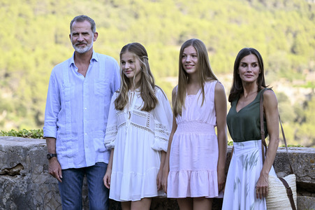 Die spanischen Royals besuchen die Kartause von Valldemossa