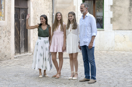 Die spanischen Royals besuchen die Kartause von Valldemossa