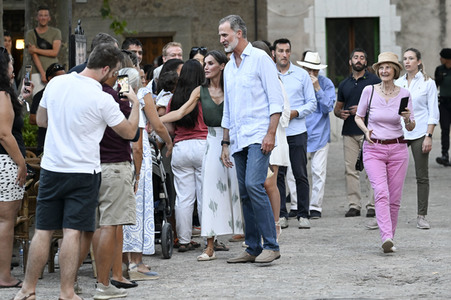 Die spanischen Royals besuchen die Kartause von Valldemossa