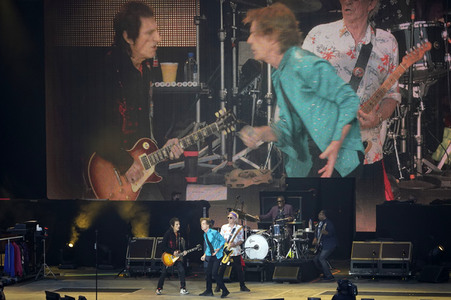 Konzert von The Rolling Stones in Berlin
