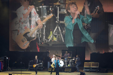 Konzert von The Rolling Stones in Berlin