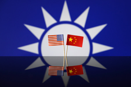 Symbolfoto Konflikt China, Taiwan, USA