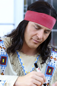 Autogrammstunde der Karl-May-Festspiele in Bad Segeberg